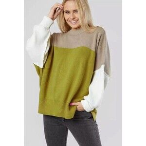 Free People Easy Street Womens Pull On Oversized Boho Sweater Sz Small E2